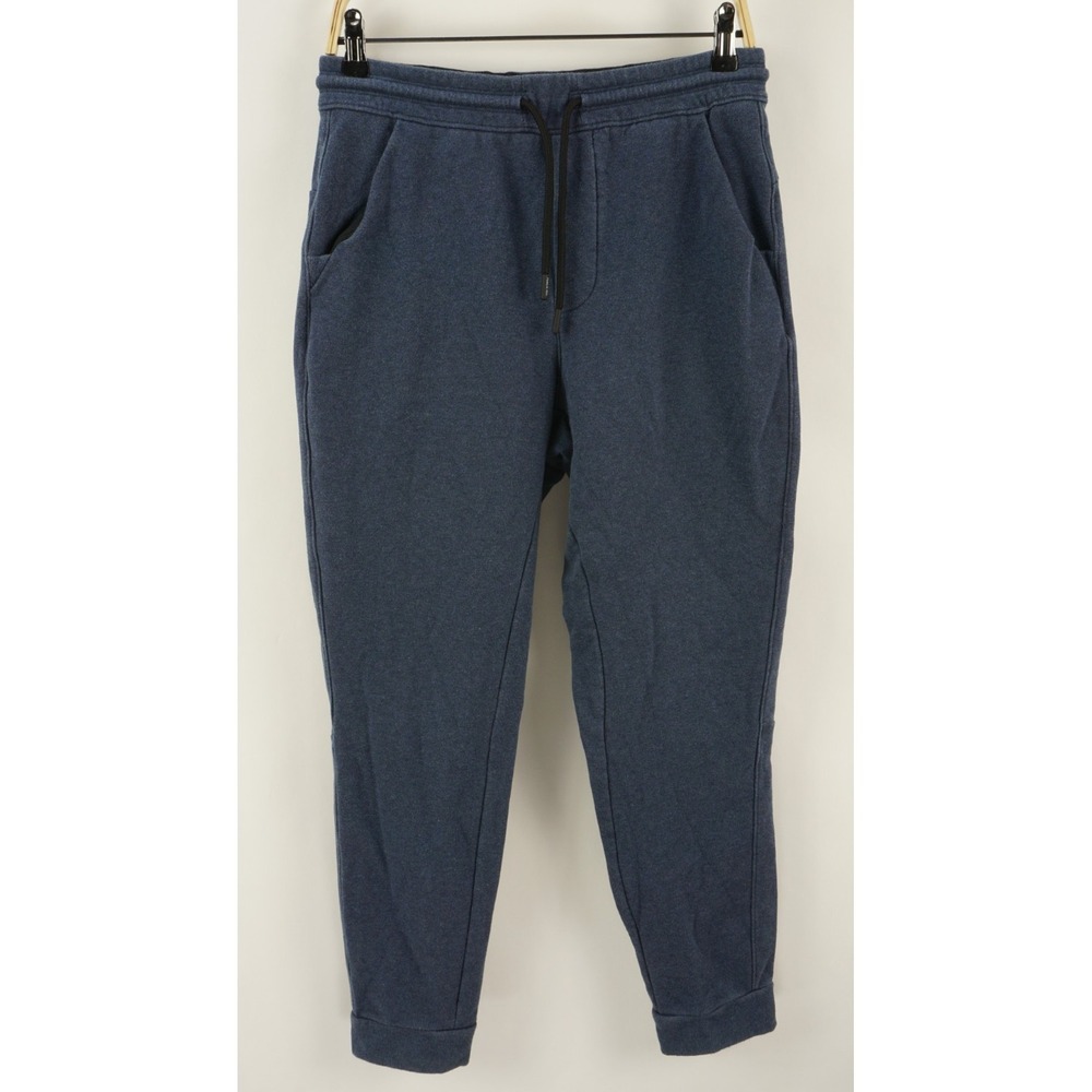 Public Rec Pima Cotton Tapered Jogger Pants Men's 32 x 30 Blue Soft Knit Stretch